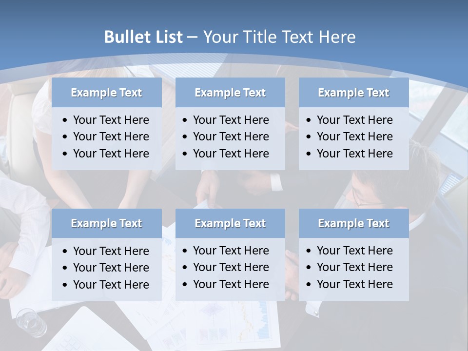 Person Financial Teamwork PowerPoint Template