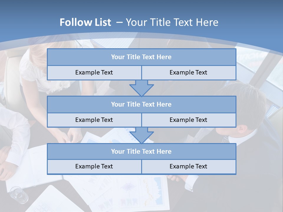 Person Financial Teamwork PowerPoint Template