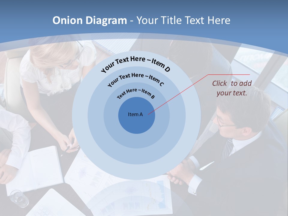 Person Financial Teamwork PowerPoint Template