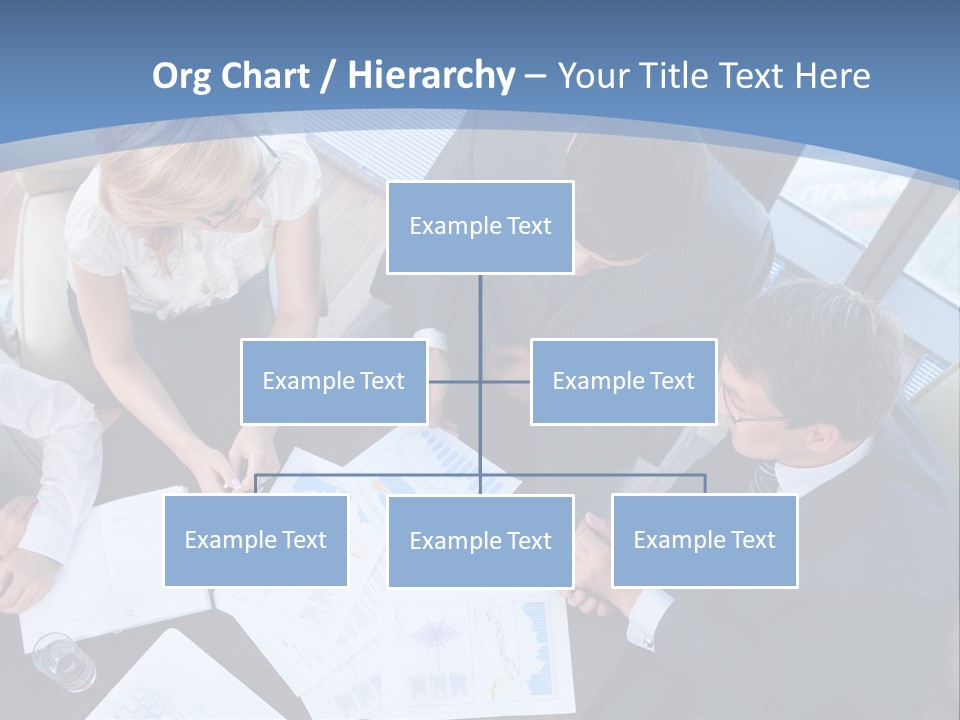 Person Financial Teamwork PowerPoint Template