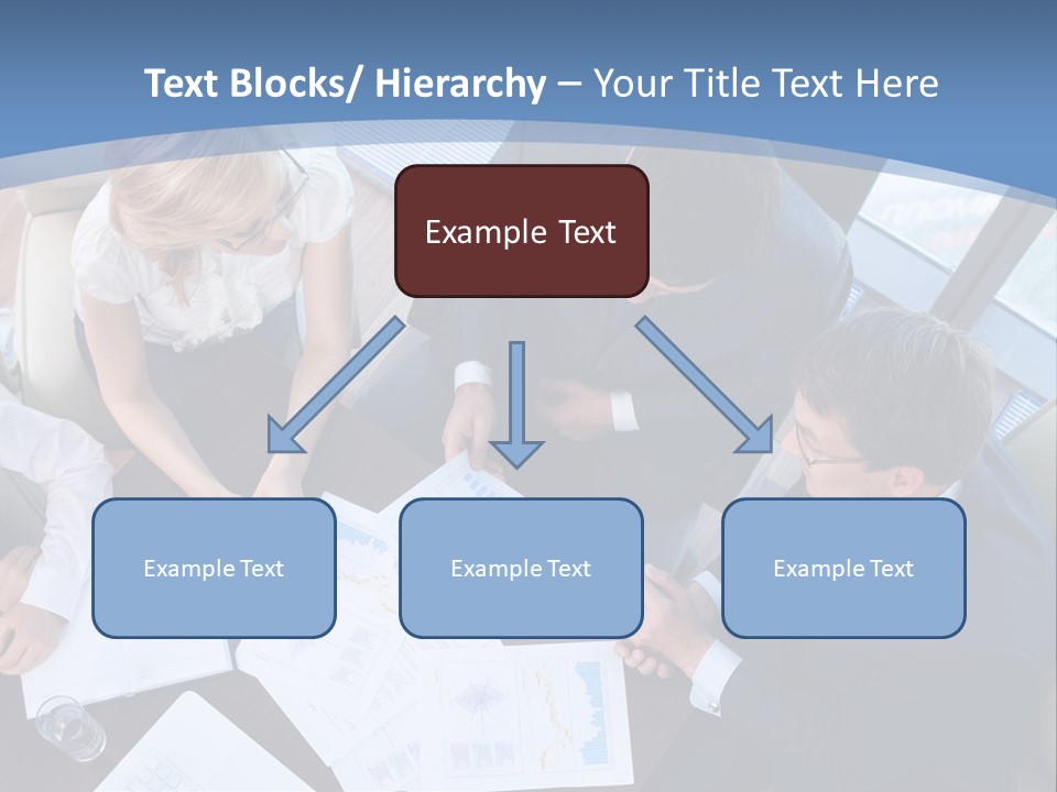 Person Financial Teamwork PowerPoint Template