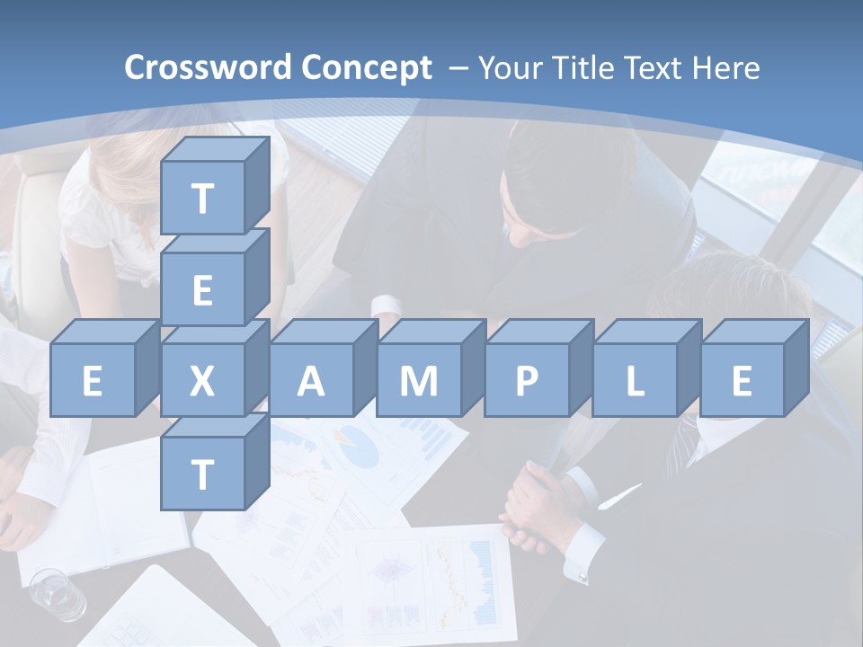 Person Financial Teamwork PowerPoint Template