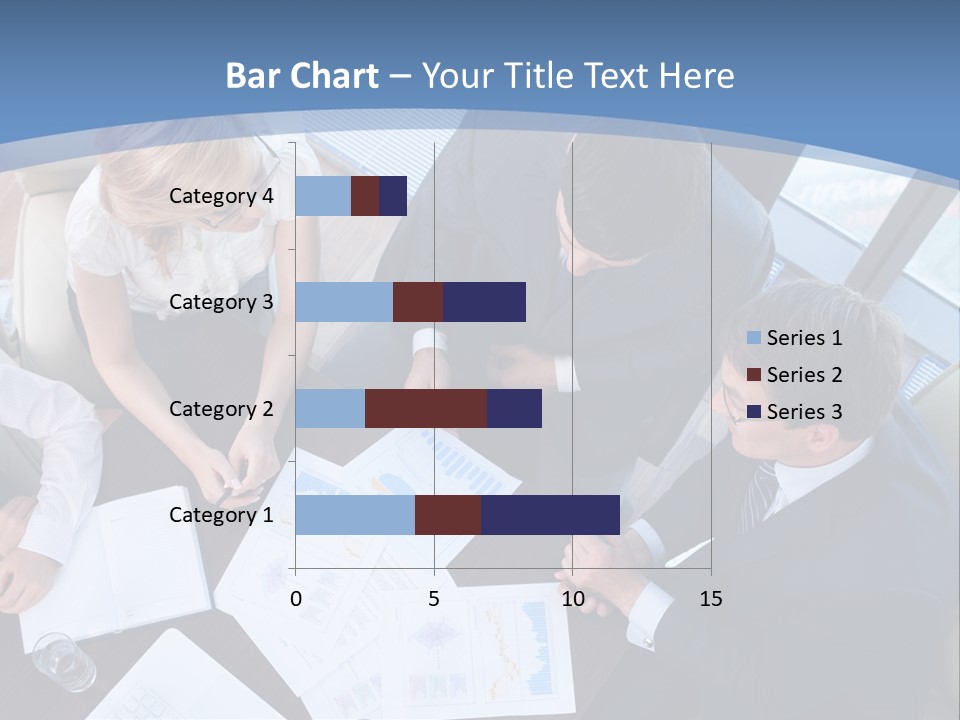 Person Financial Teamwork PowerPoint Template