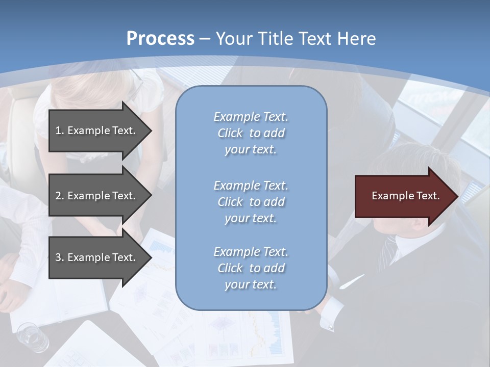 Person Financial Teamwork PowerPoint Template