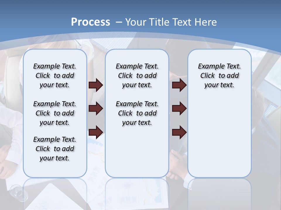 Person Financial Teamwork PowerPoint Template