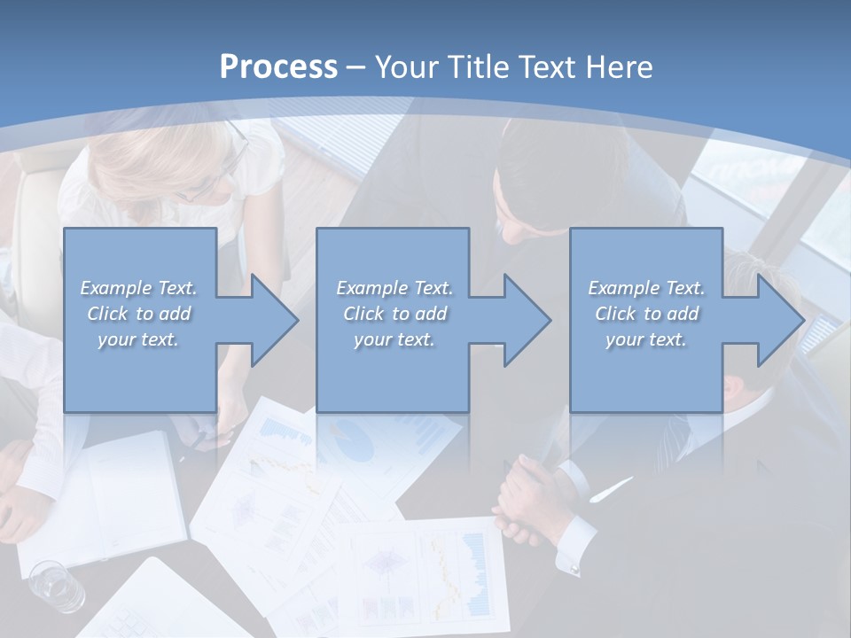 Person Financial Teamwork PowerPoint Template
