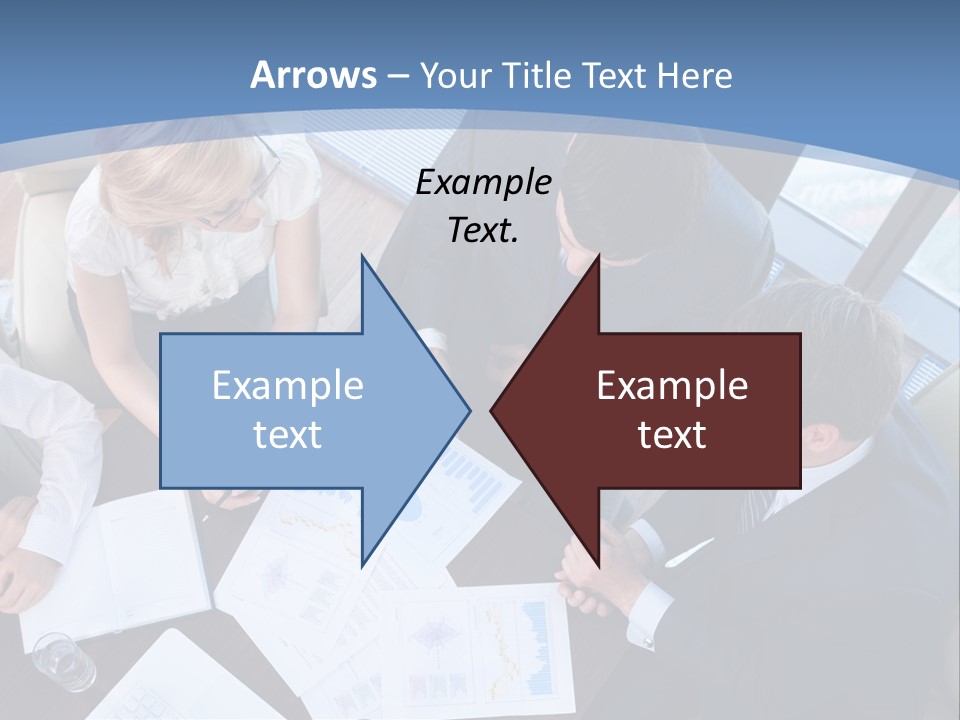 Person Financial Teamwork PowerPoint Template