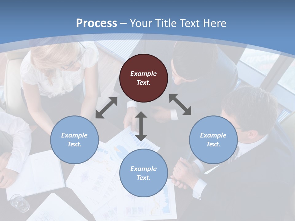 Person Financial Teamwork PowerPoint Template