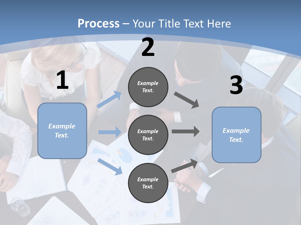 Person Financial Teamwork PowerPoint Template