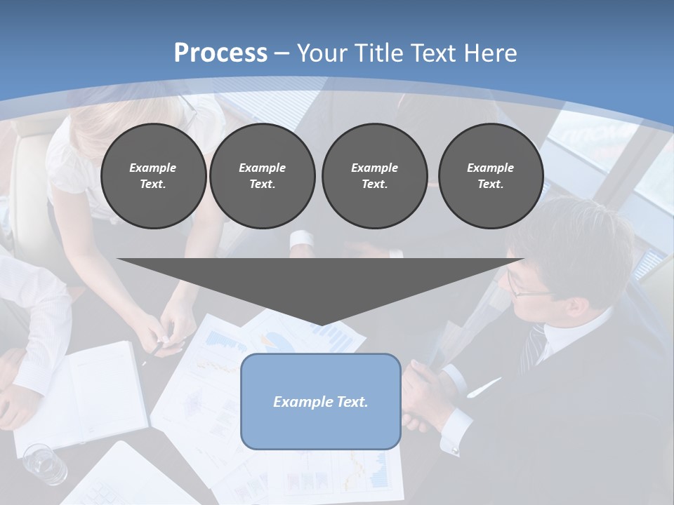 Person Financial Teamwork PowerPoint Template