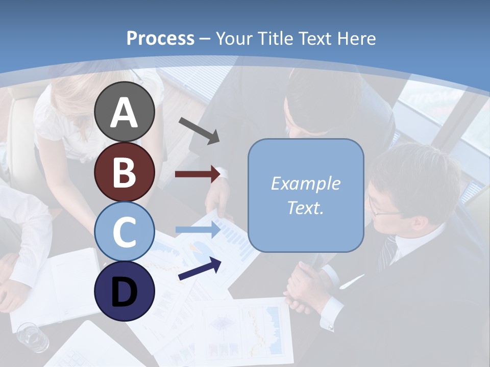 Person Financial Teamwork PowerPoint Template