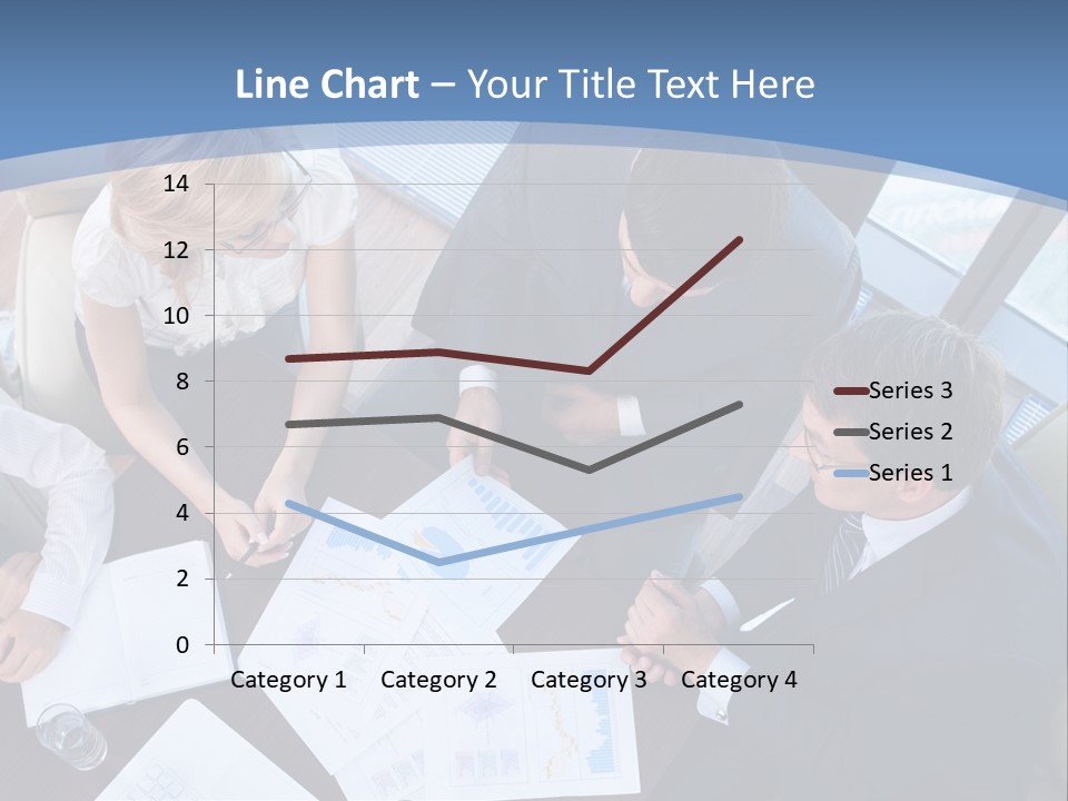 Person Financial Teamwork PowerPoint Template