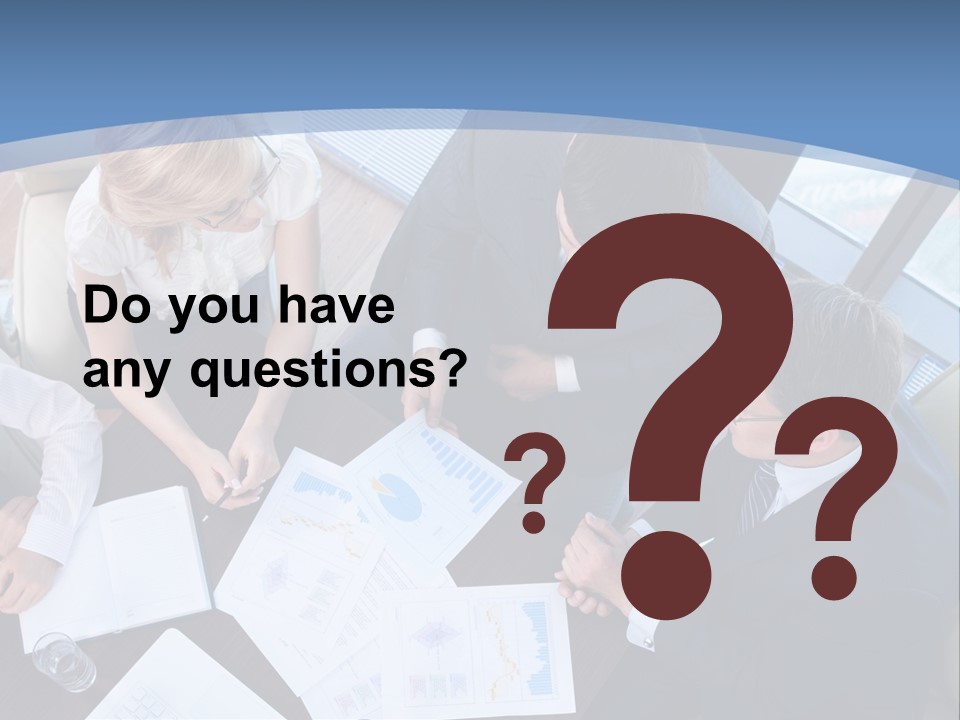 Person Financial Teamwork PowerPoint Template