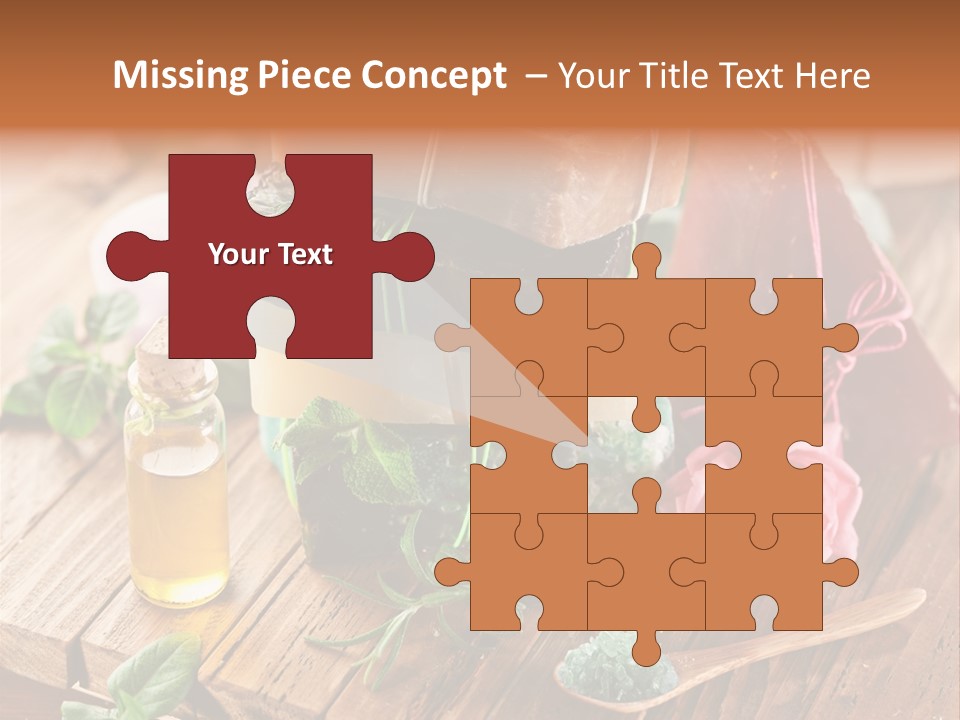 Foam Bath Rose PowerPoint Template