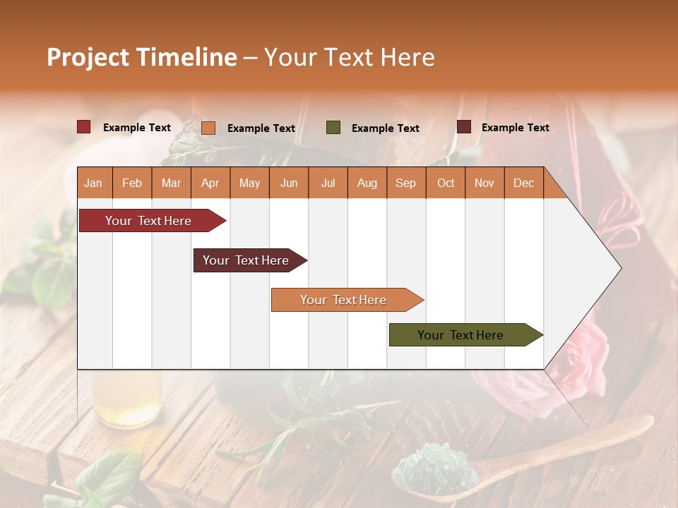 Foam Bath Rose PowerPoint Template
