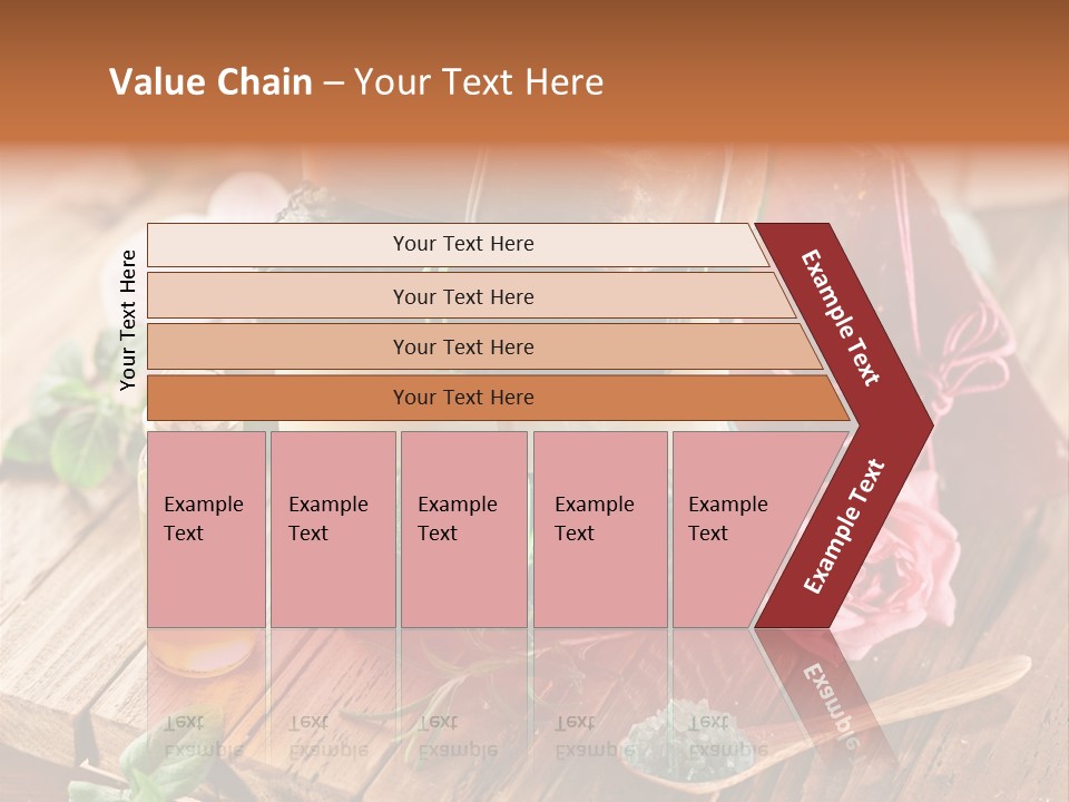 Foam Bath Rose PowerPoint Template
