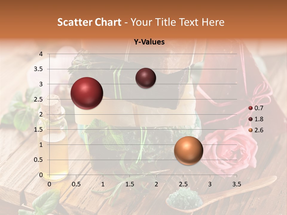Foam Bath Rose PowerPoint Template