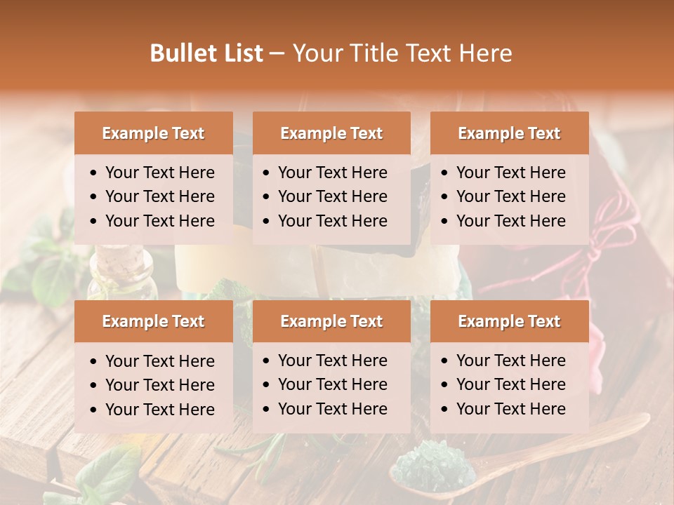 Foam Bath Rose PowerPoint Template