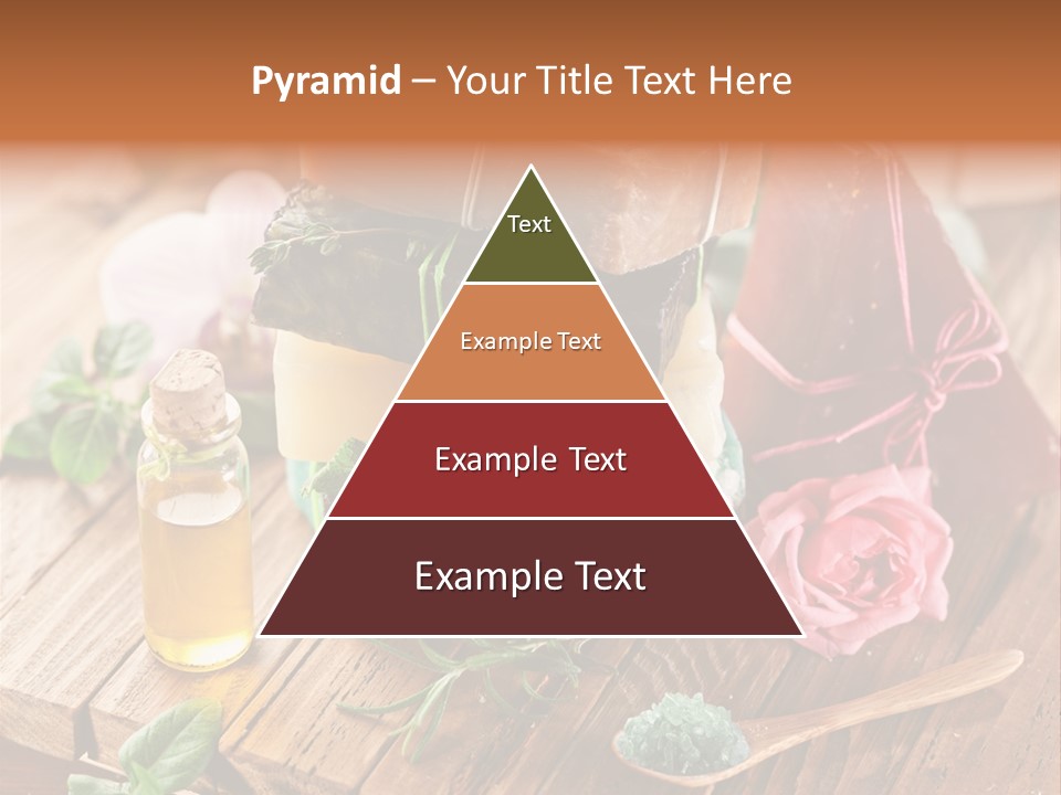 Foam Bath Rose PowerPoint Template