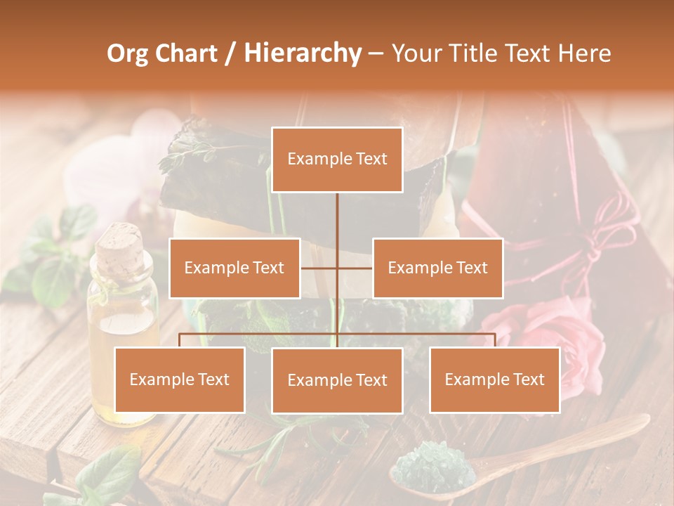 Foam Bath Rose PowerPoint Template