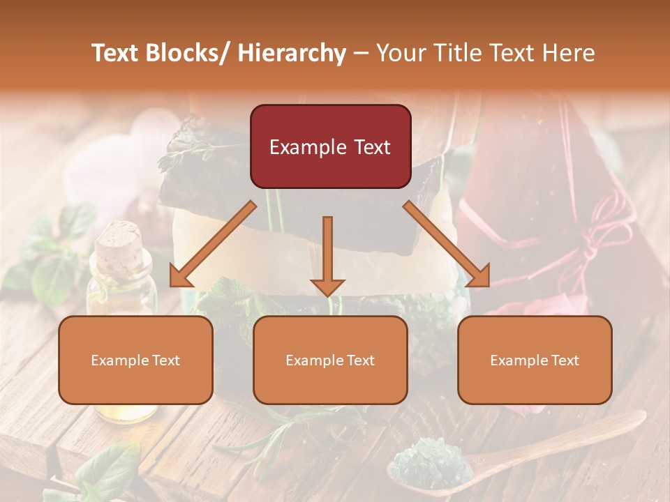 Foam Bath Rose PowerPoint Template