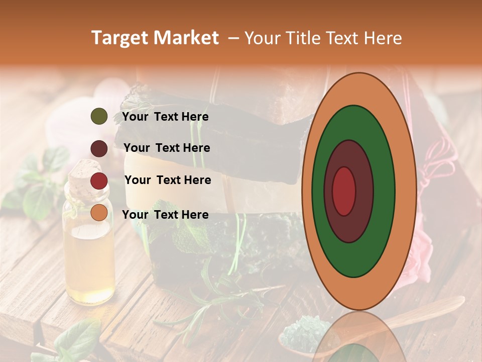 Foam Bath Rose PowerPoint Template