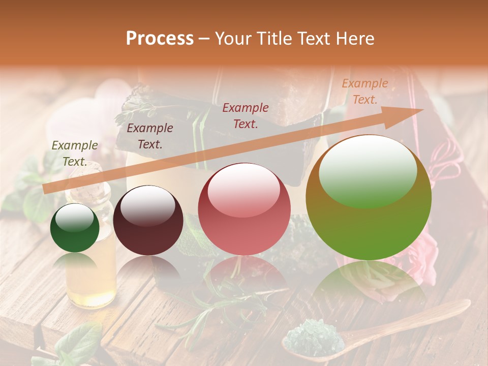 Foam Bath Rose PowerPoint Template