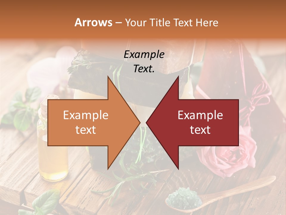 Foam Bath Rose PowerPoint Template