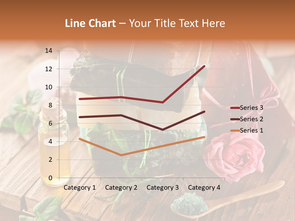 Foam Bath Rose PowerPoint Template
