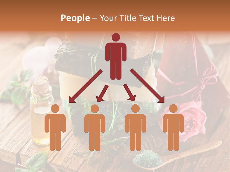 Foam Bath Rose PowerPoint Template