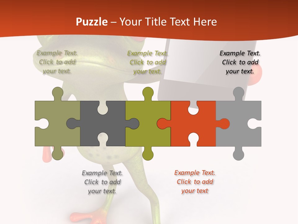 Animal Hop Eye PowerPoint Template