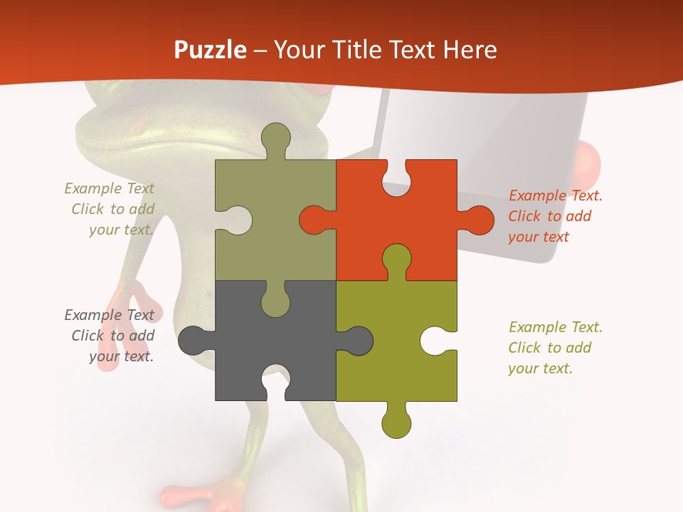 Animal Hop Eye PowerPoint Template