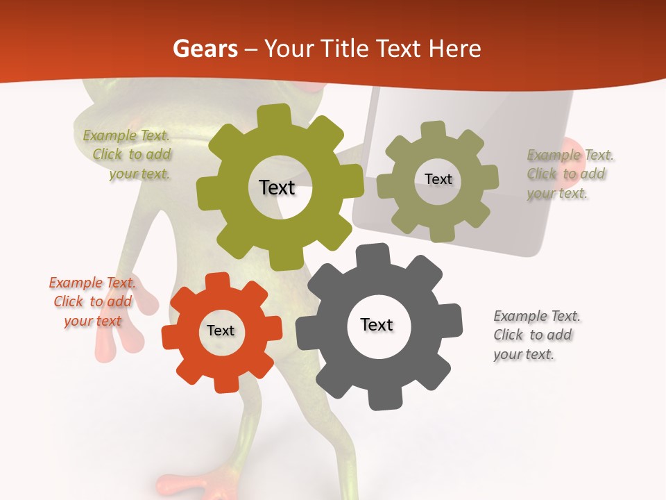 Animal Hop Eye PowerPoint Template