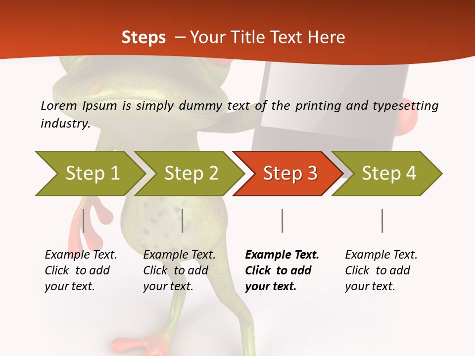 Animal Hop Eye PowerPoint Template