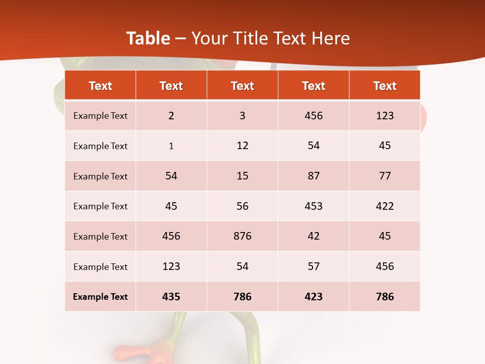 Animal Hop Eye PowerPoint Template