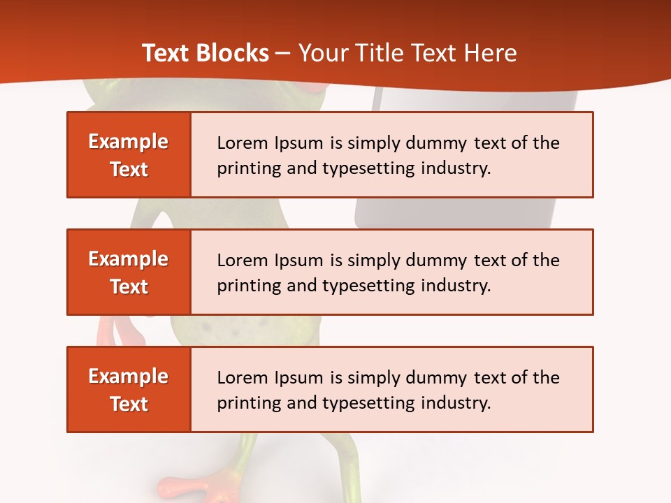 Animal Hop Eye PowerPoint Template