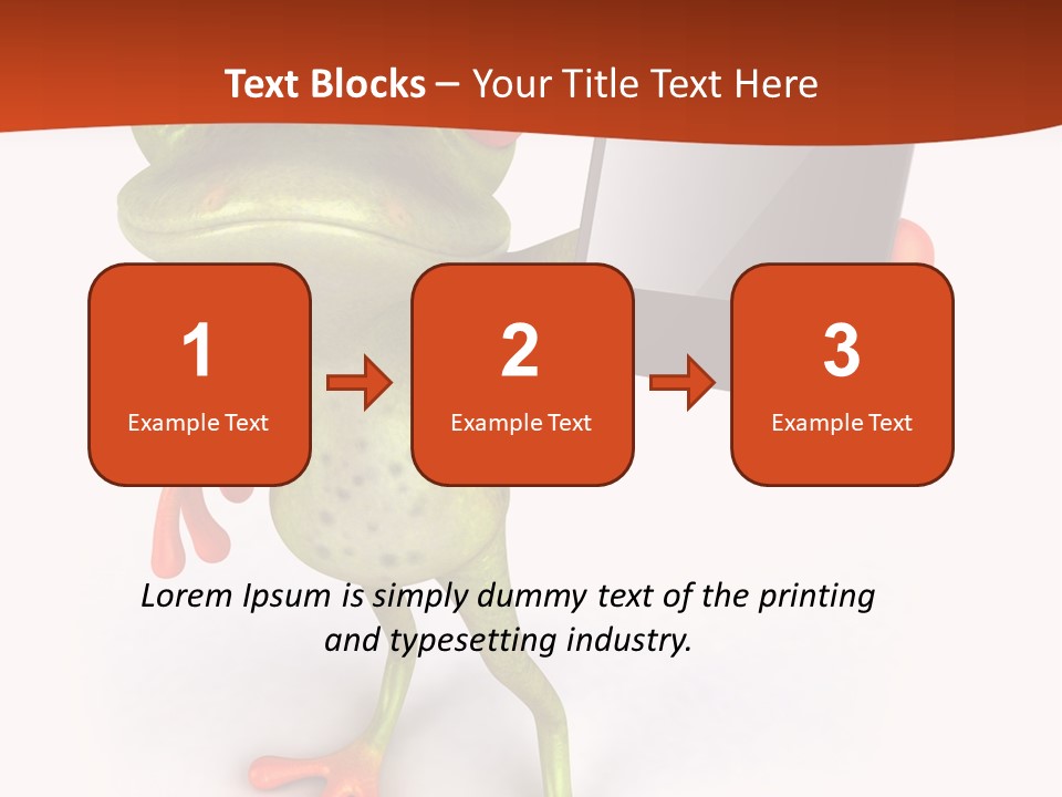 Animal Hop Eye PowerPoint Template