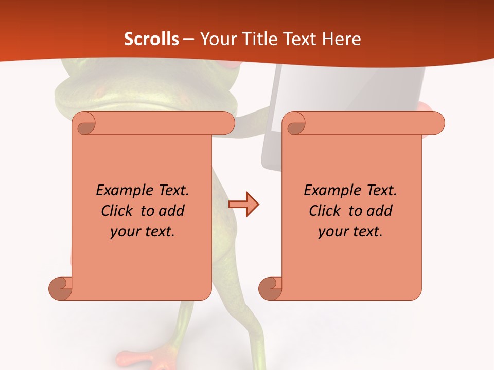 Animal Hop Eye PowerPoint Template