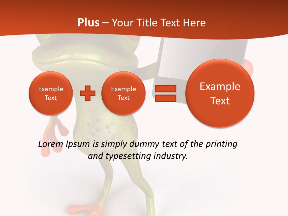 Animal Hop Eye PowerPoint Template