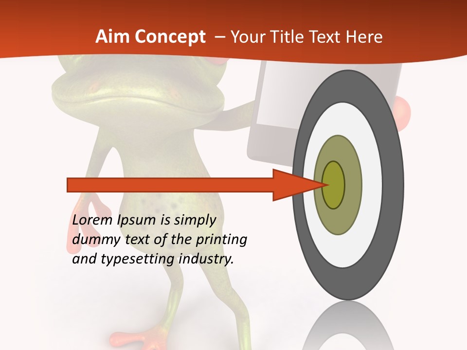 Animal Hop Eye PowerPoint Template