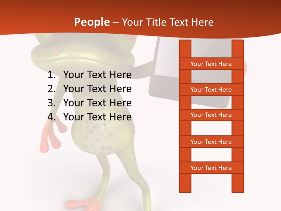 Animal Hop Eye PowerPoint Template