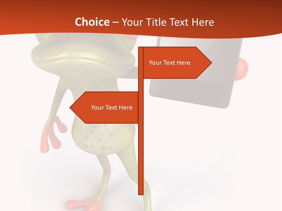 Animal Hop Eye PowerPoint Template