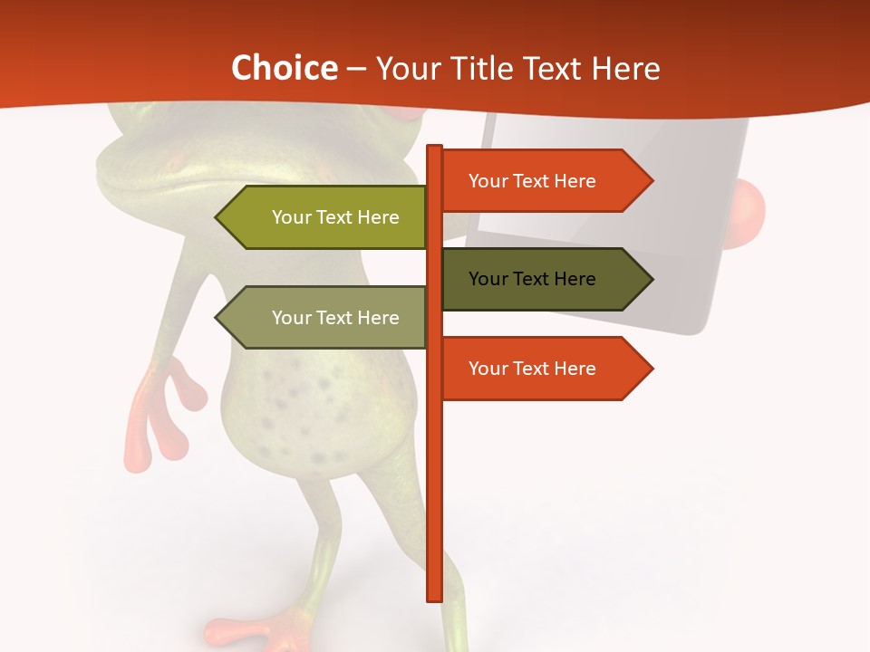 Animal Hop Eye PowerPoint Template