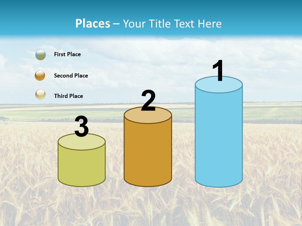 Sky Cultivate Summer PowerPoint Template