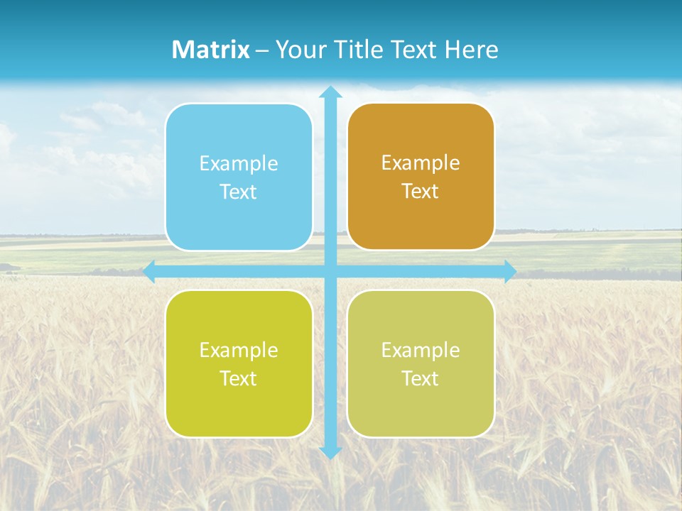 Sky Cultivate Summer PowerPoint Template