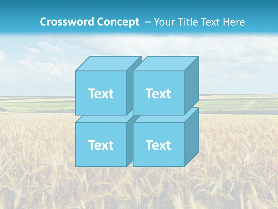 Sky Cultivate Summer PowerPoint Template