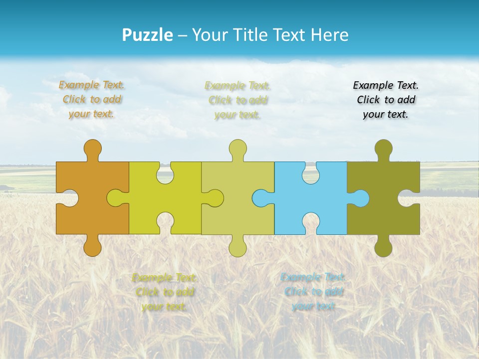 Sky Cultivate Summer PowerPoint Template