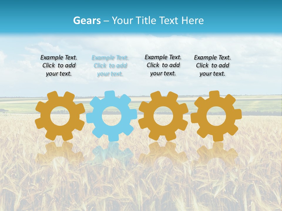 Sky Cultivate Summer PowerPoint Template