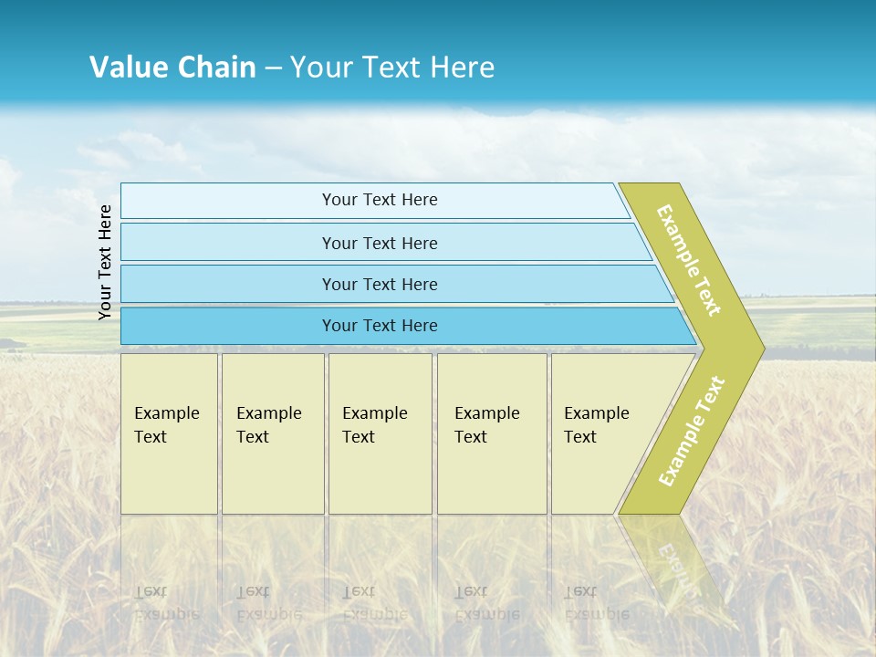 Sky Cultivate Summer PowerPoint Template