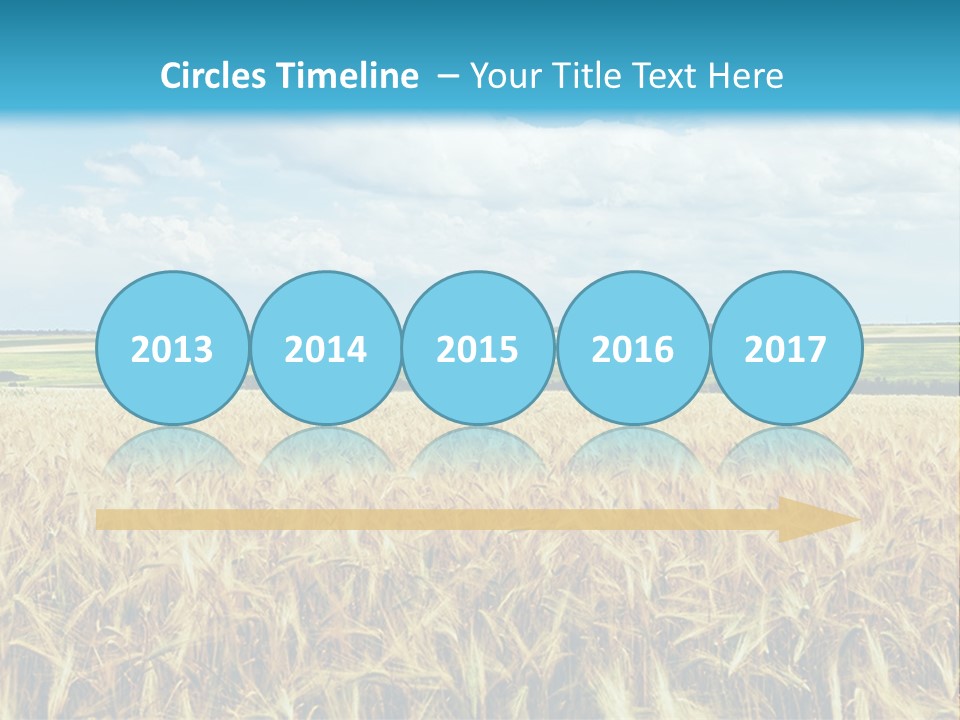 Sky Cultivate Summer PowerPoint Template